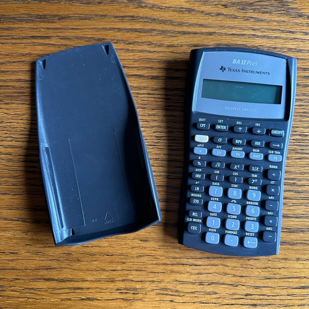 Texas Instruments BA II Plus Calculator in - Picture 3 of 6